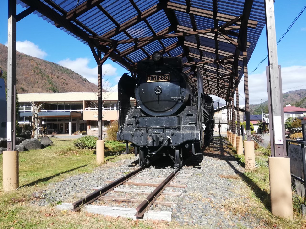 蒸気機関車D51 238号機（中山道・薮原宿〜宮ノ越宿間）