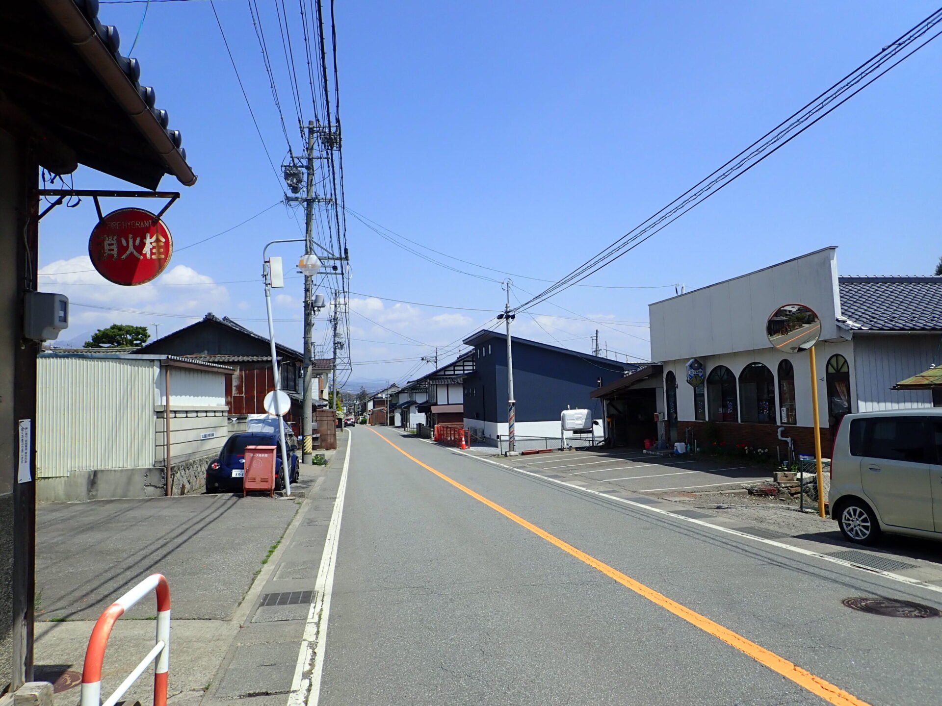 八幡宿の旧中山道