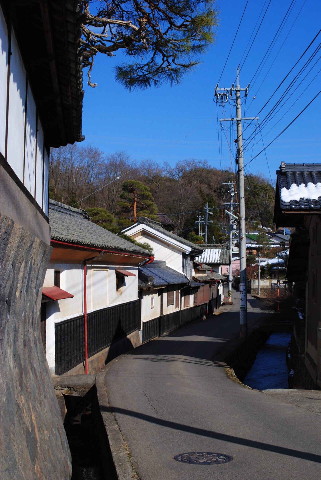 茂田井間の宿の町並み（中山道・望月宿〜芦田宿間）