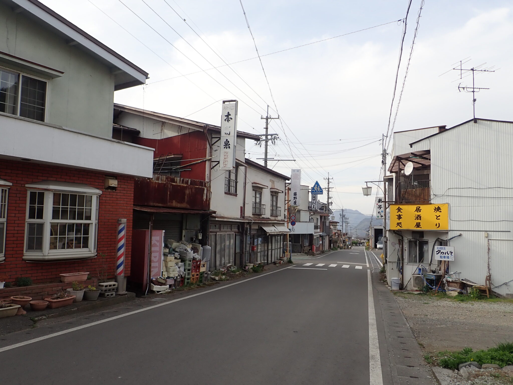 長久保宿の町並み（中山道第27宿・長野県長和町）