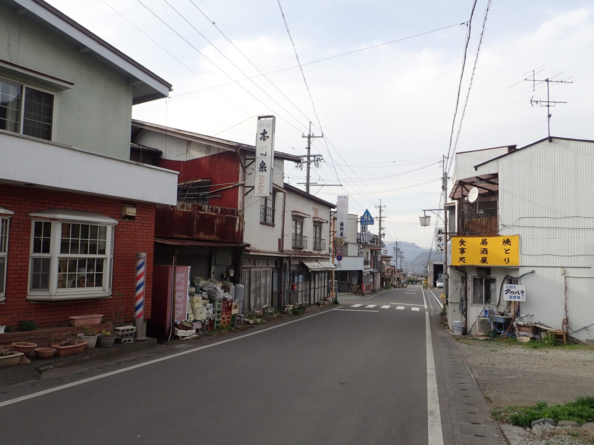 長久保宿の竪町(中山道第27宿)