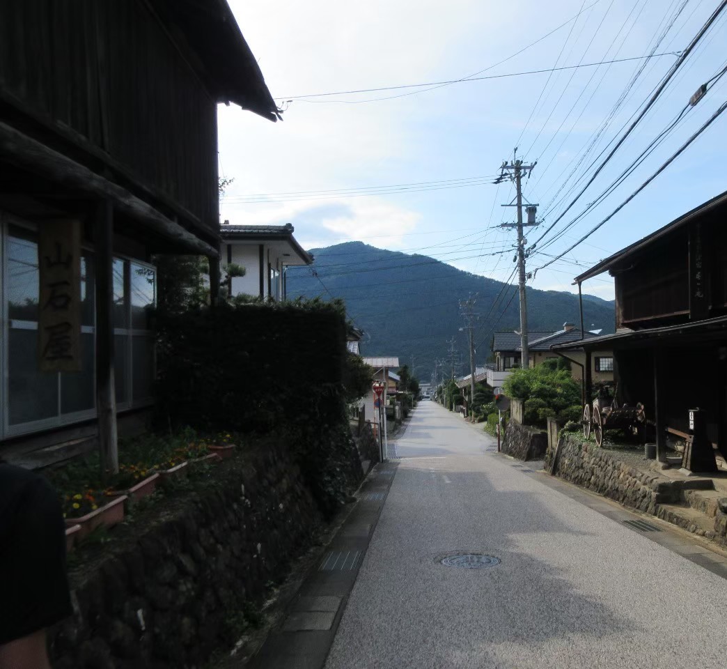 長久保宿の旧中山道(中山道)