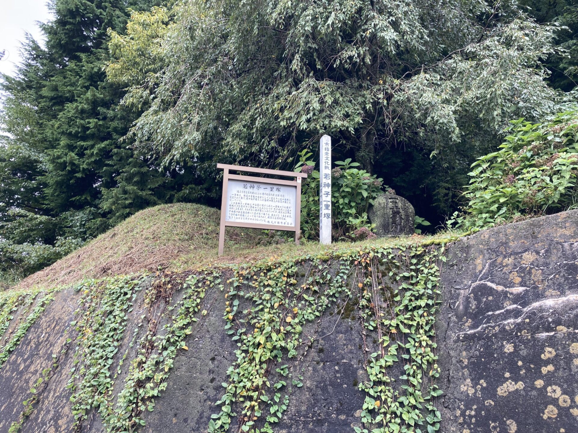 木曽路入口付近の奈良井川沿い(本山宿〜贄川宿)