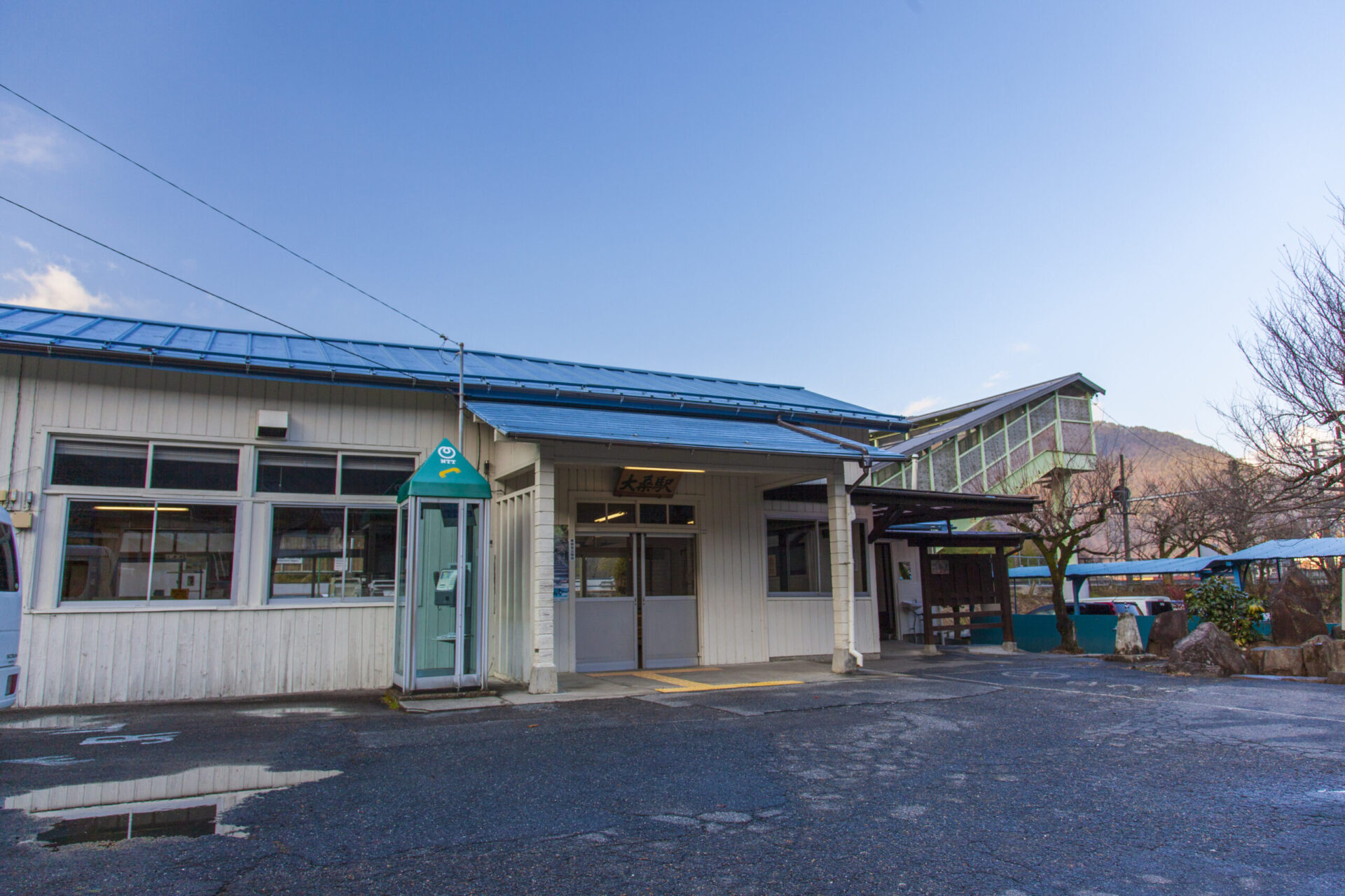 JR大桑駅（中山道・須原宿〜野尻宿間）