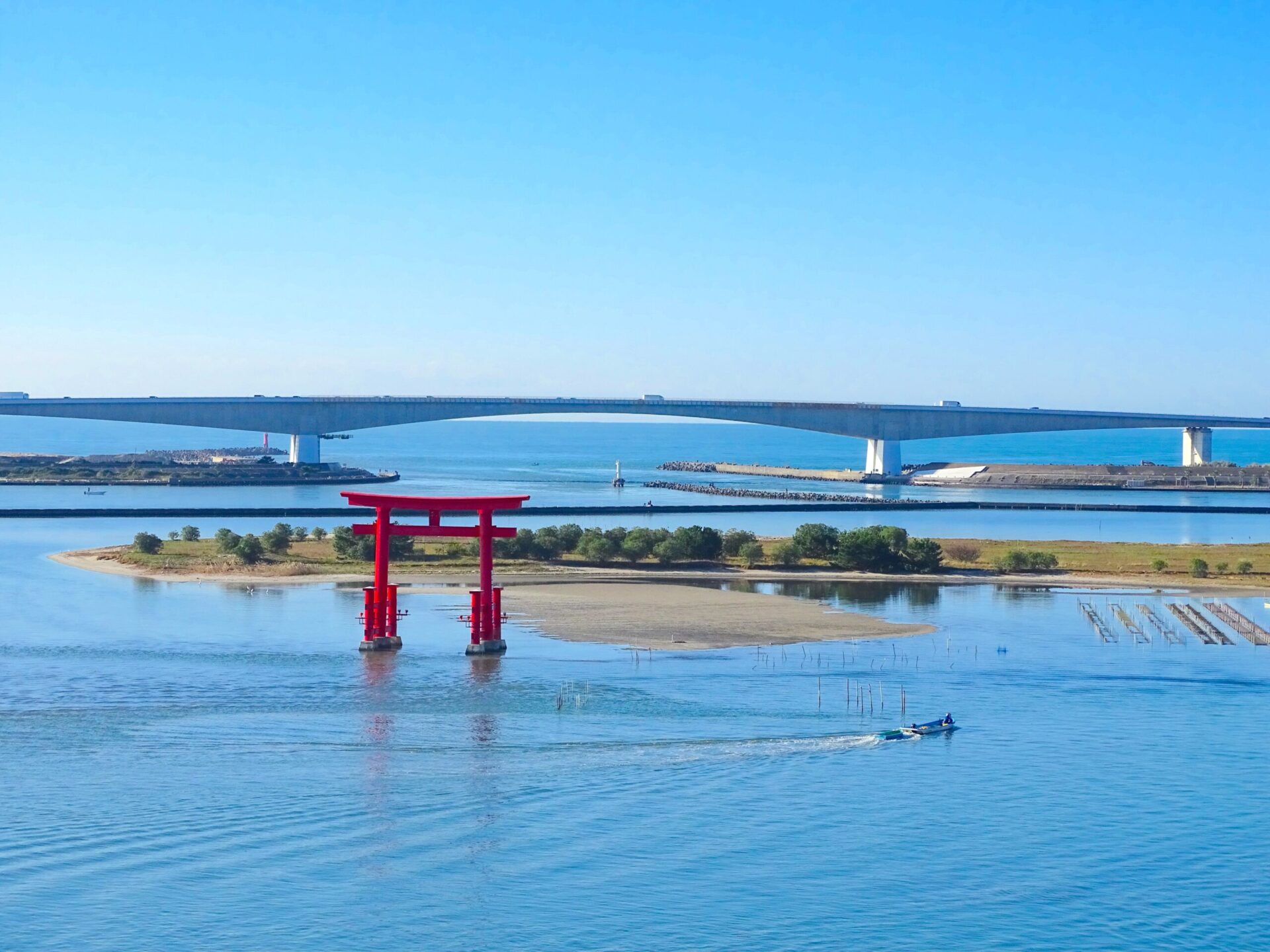 浜名湖(東海道・今切の渡し区間)