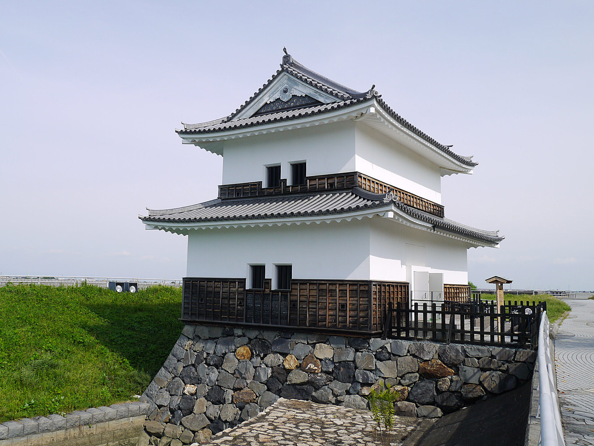 七里の渡しの蟠龍櫓（桑名城跡）