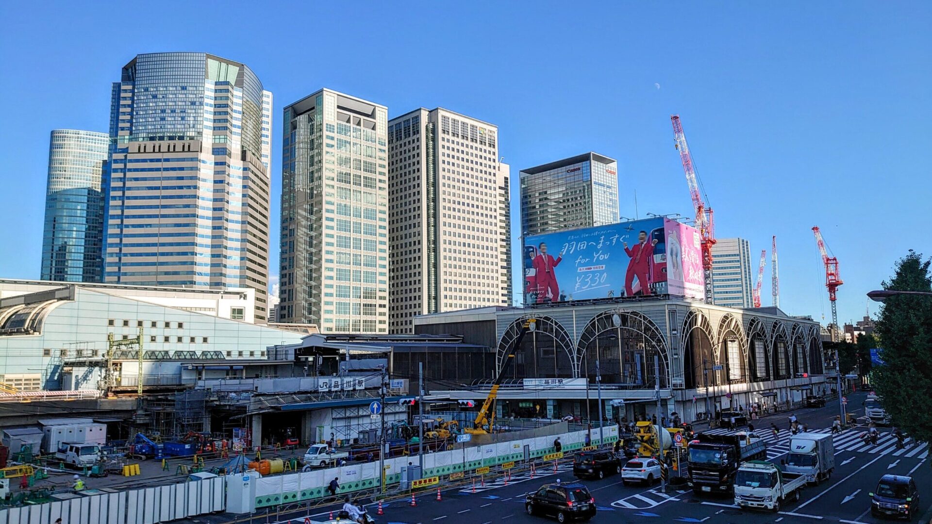 品川駅前（東海道・日本橋〜品川宿）