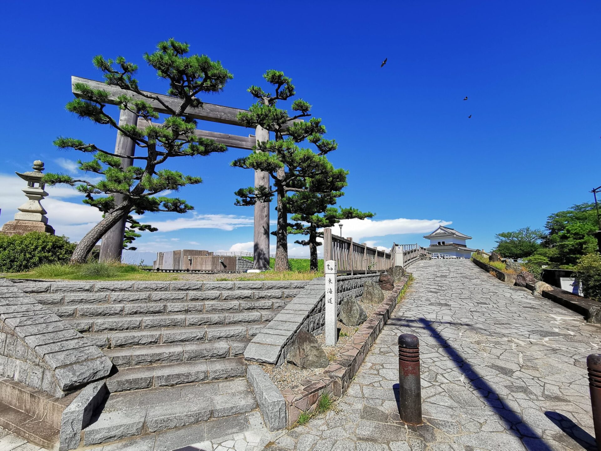 桑名・七里の渡し跡（東海道・宮宿〜桑名宿）