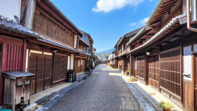 関宿の歴史的町並み