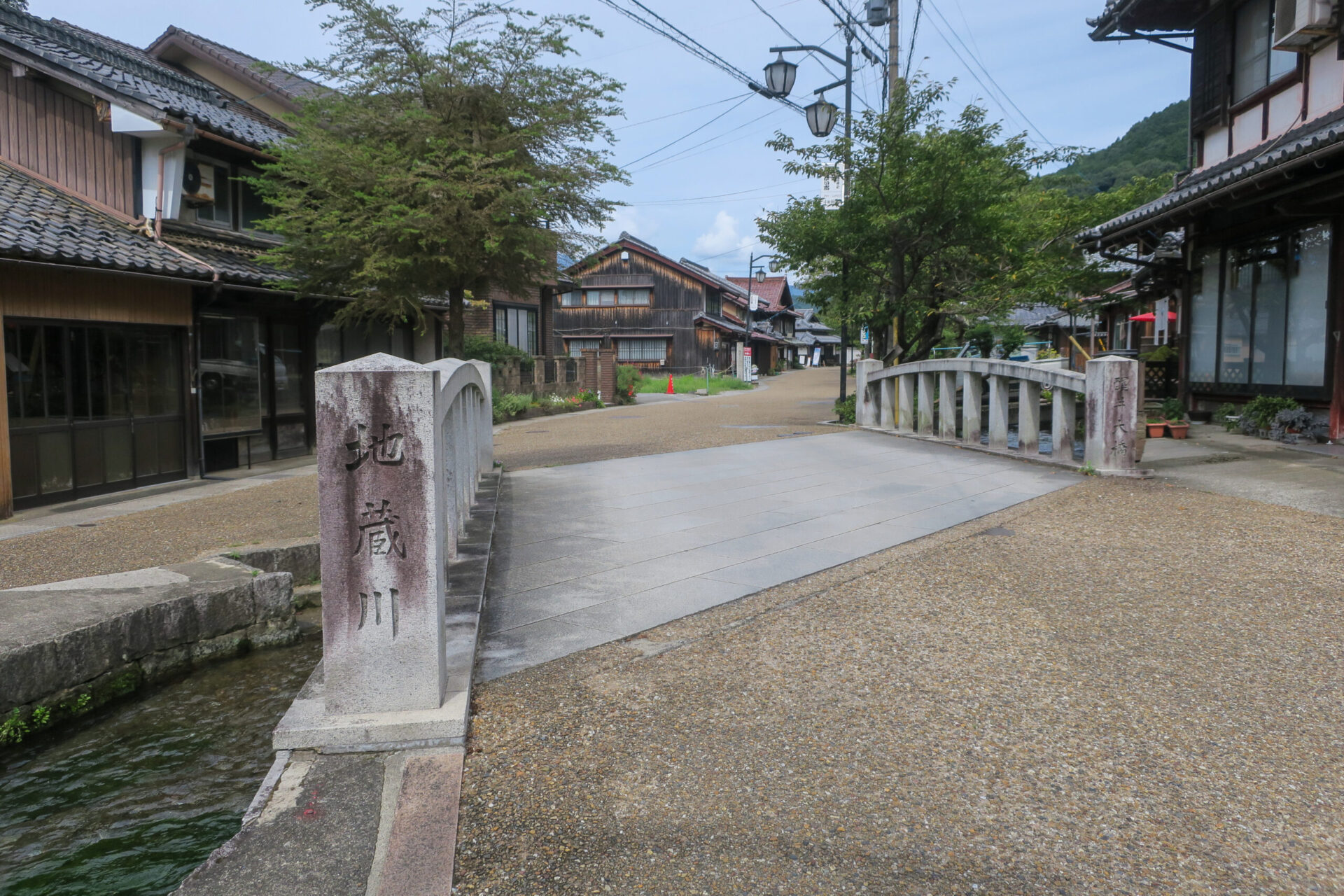 醒井宿・地蔵川と醒井大橋
